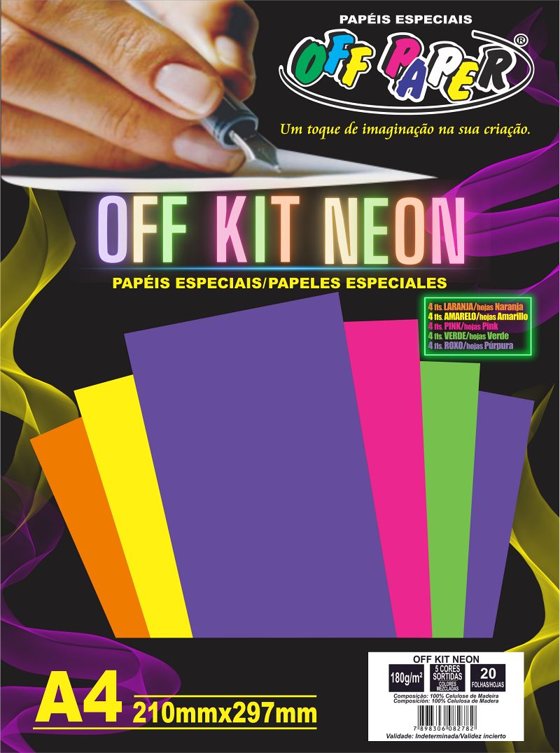 Kit Neon OFF PAPER