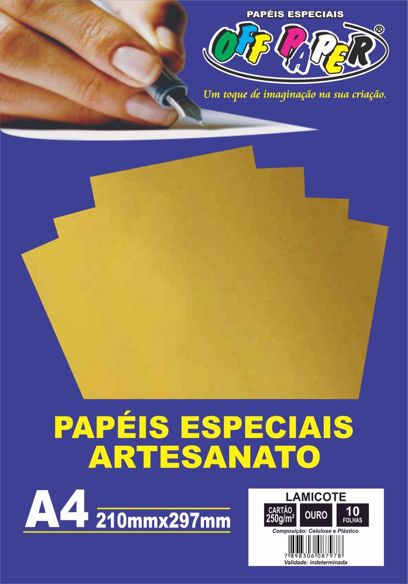 Lamicote Ouro OFF PAPER