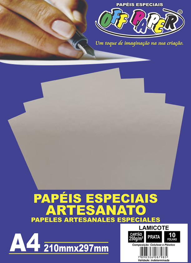 Lamicote Prata OFF PAPER