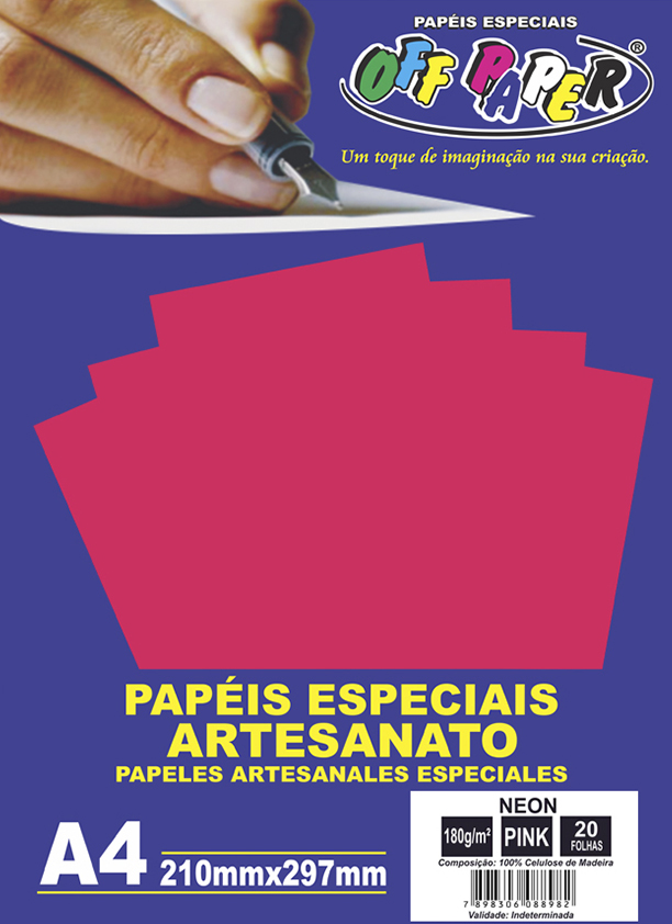 Neon Pink OFF PAPER