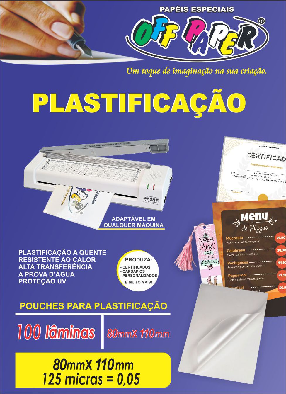 Plastificacao A4