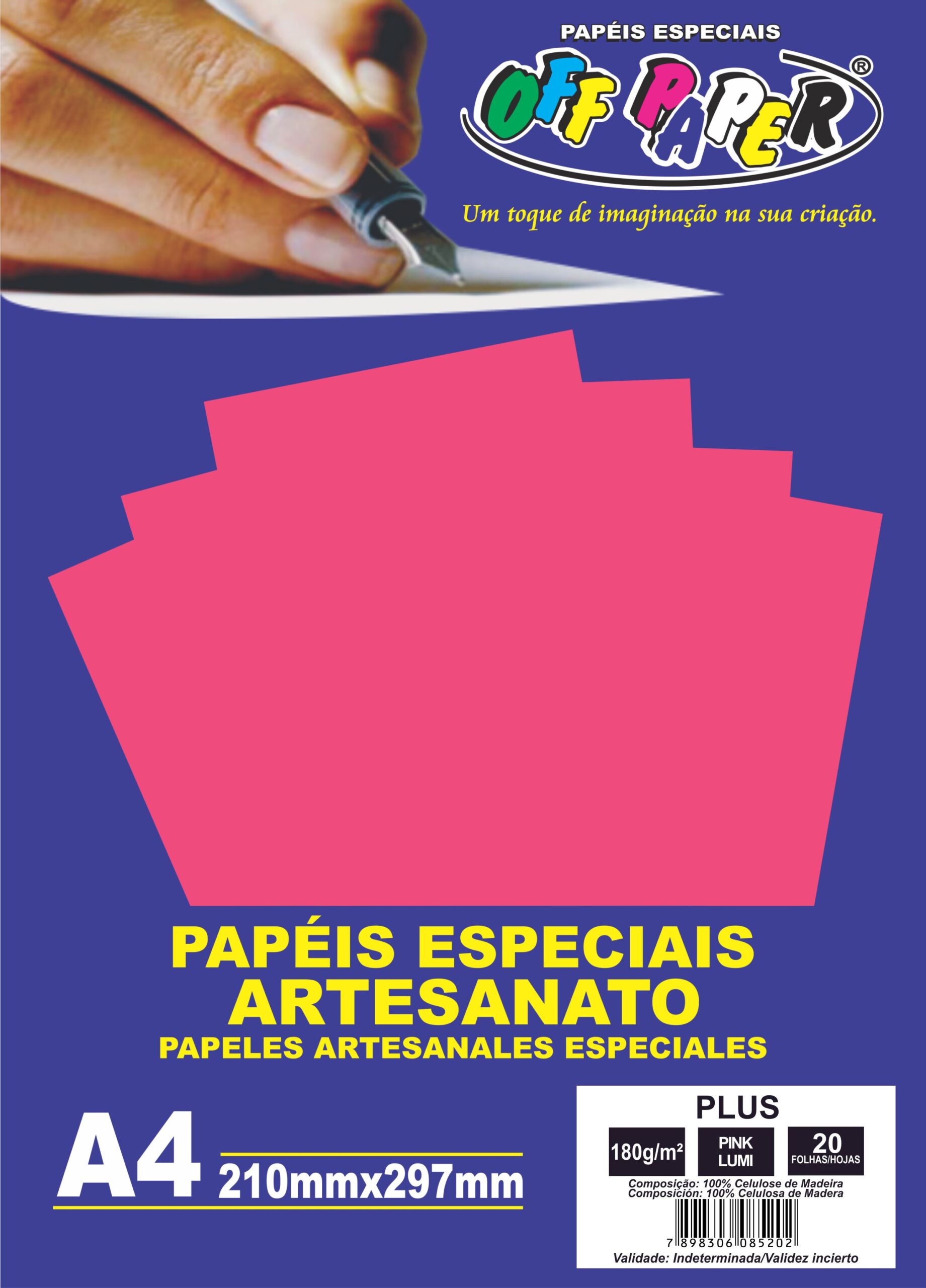 Color Plus Pink OFF PAPER